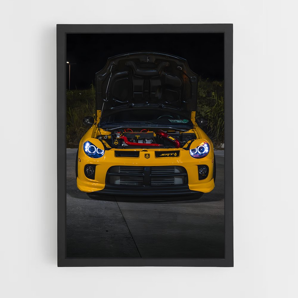 Poster Moteur en Folie – affiche Dodge (vue 2)
